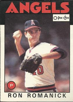 1986 O-Pee-Chee Baseball Cards 076      Ron Romanick